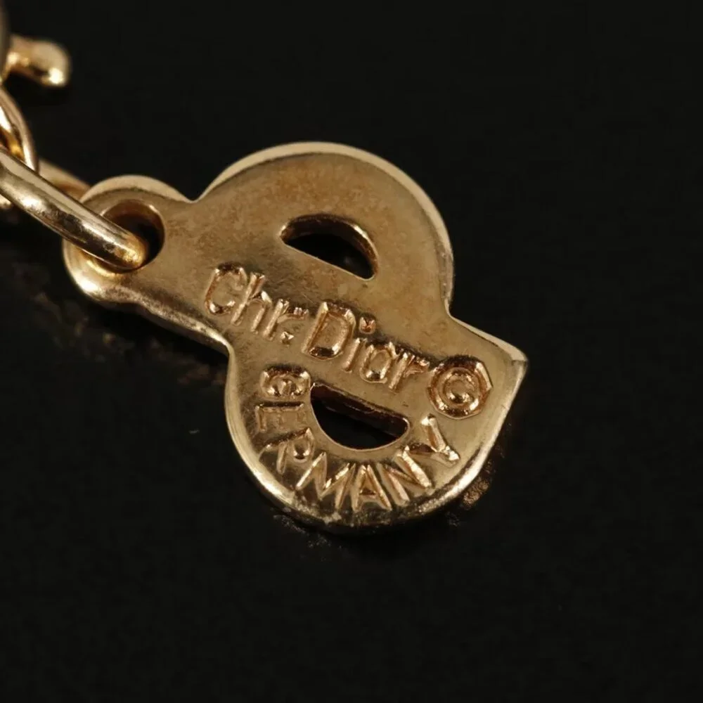 Christian Dior Rhinestone Pendant Necklace-1962-1970 ERA